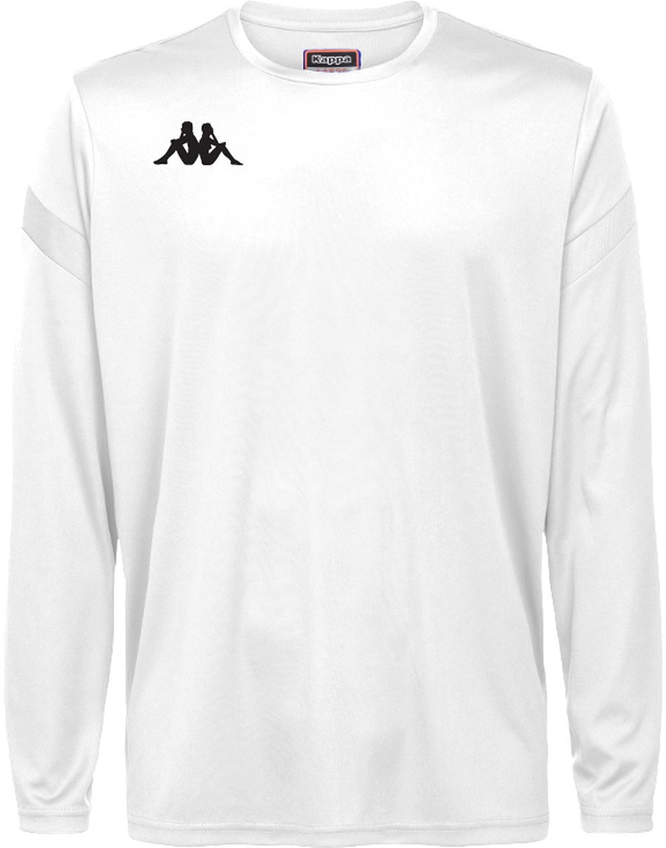 Kappa Dovol Voetbalshirt Lange Mouw Heren - Wit | Maat: S
