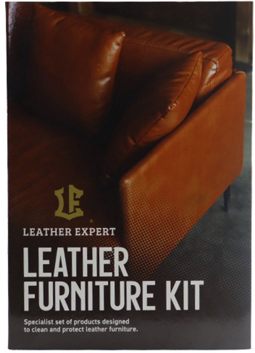 LEATHER EXPERT LEATHER FURNITURE CARE KIT