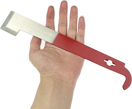 Bijenkorf Gereedschap Set - Imker Hulpmiddelen - Bijenkast Onderhoud - Dubbele Haak Ontwerp - 26cm en 23cm — afbeelding 3