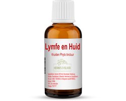 Herbes D’elixir - Lymfe en Huid Phyto Tinctuur - 100% Natuurlijk - 100 ml