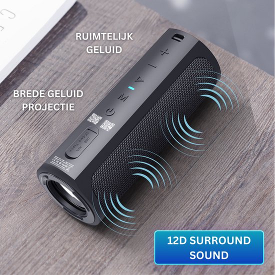 xdobo Hero 1999 Draadloze Bluetooth Speaker 50Watt - Deep Bass - HiFi Subwoofer - 12D Surround Sound - TWS Connectie - Bluetooth 5.3 van Merkloos — afbeelding 3