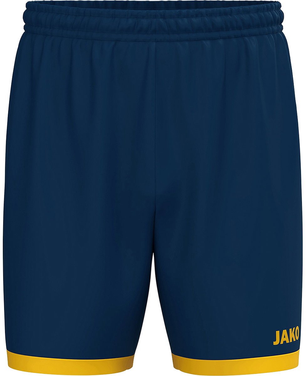 Jako One Short Kinderen - Navy / Citroen | Maat: 152
