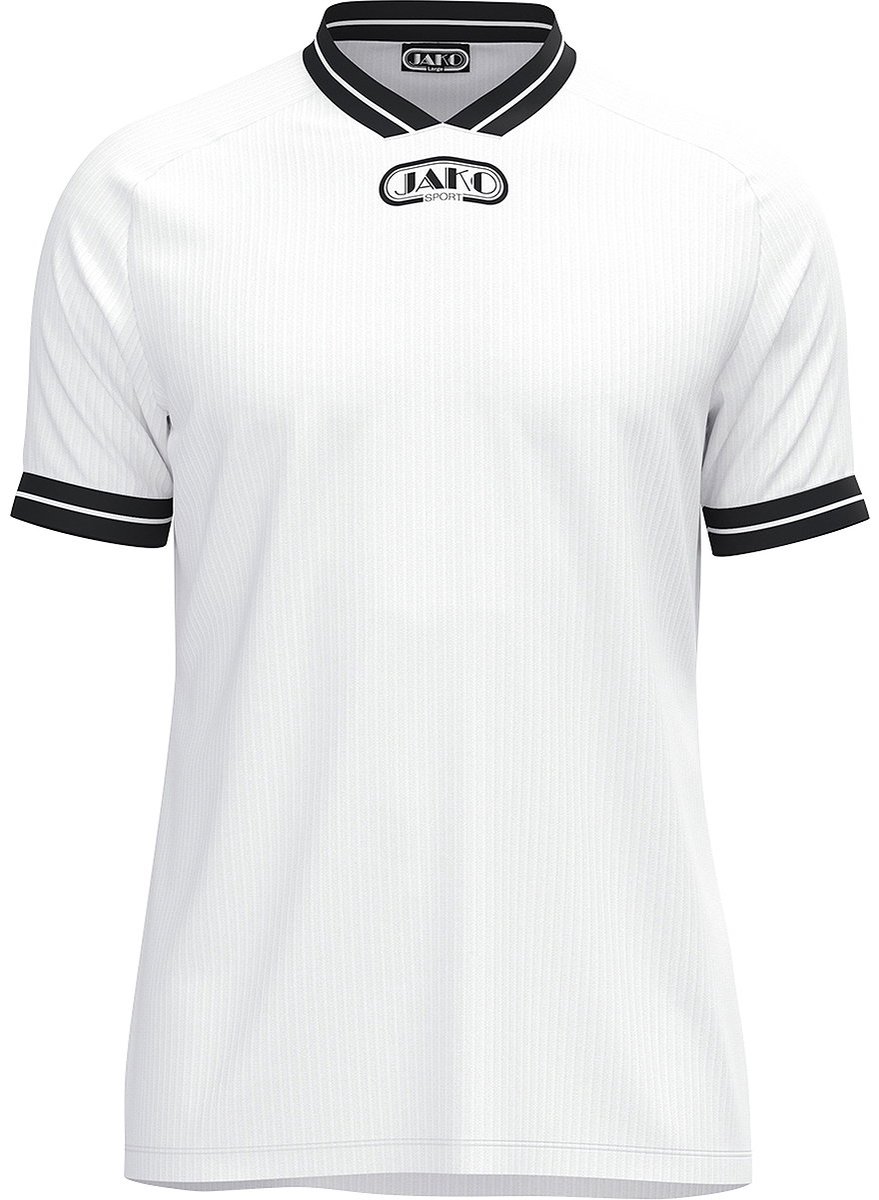 Jako Retro Shirt Korte Mouw Kinderen - Wit | Maat: 164