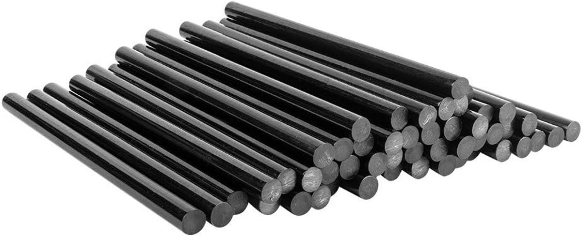 Lijmpatronen - Lijmsticks - Klusprojecten - Grote diameter - 20 cm lang - Zwart