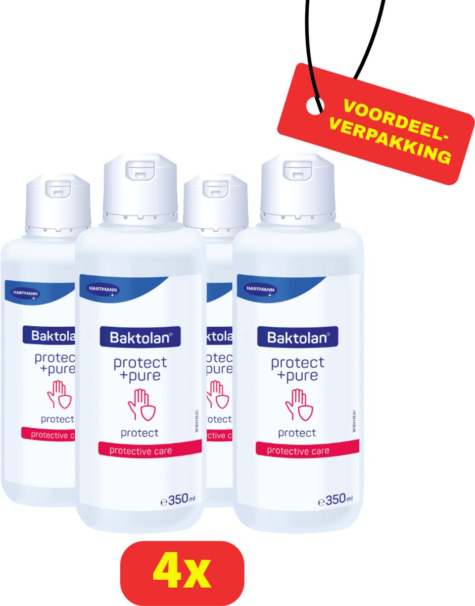 4 x Baktolan Protect Pure 350ml - Voordeelverpakking