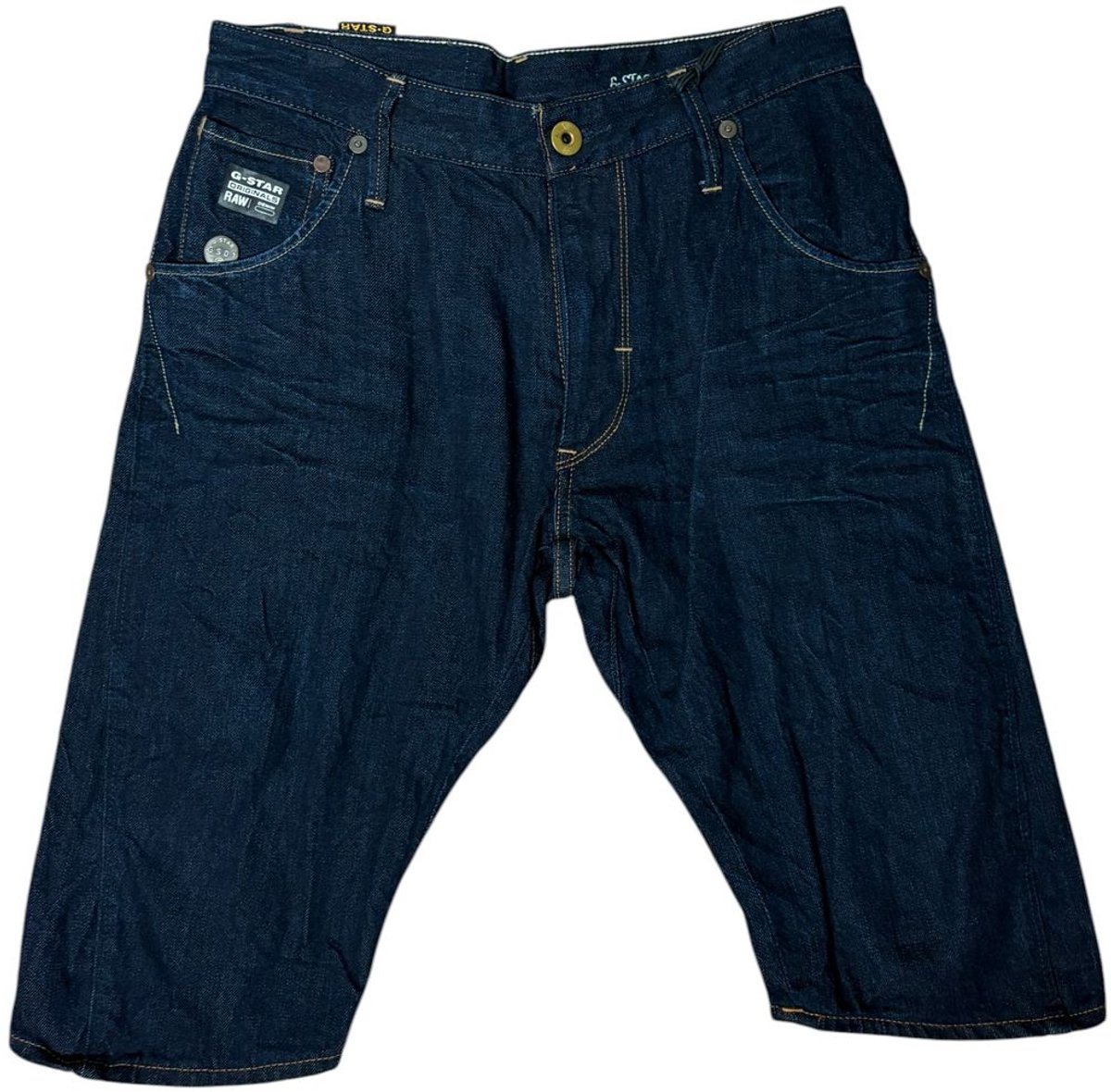 G-Star Raw Arc 3D Loose Tapered Bermuda Blauw