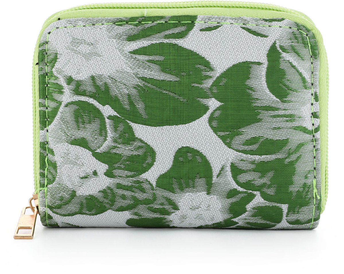 SF - Kleine portemonnee - 10 x 12 x 3 cm - Groen