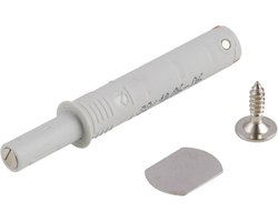 K-PUSH druksnapper Strong met magneet 20 mm grijs
