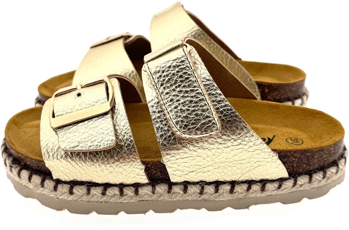 Red-Rag 18050 slipper goud, 30
