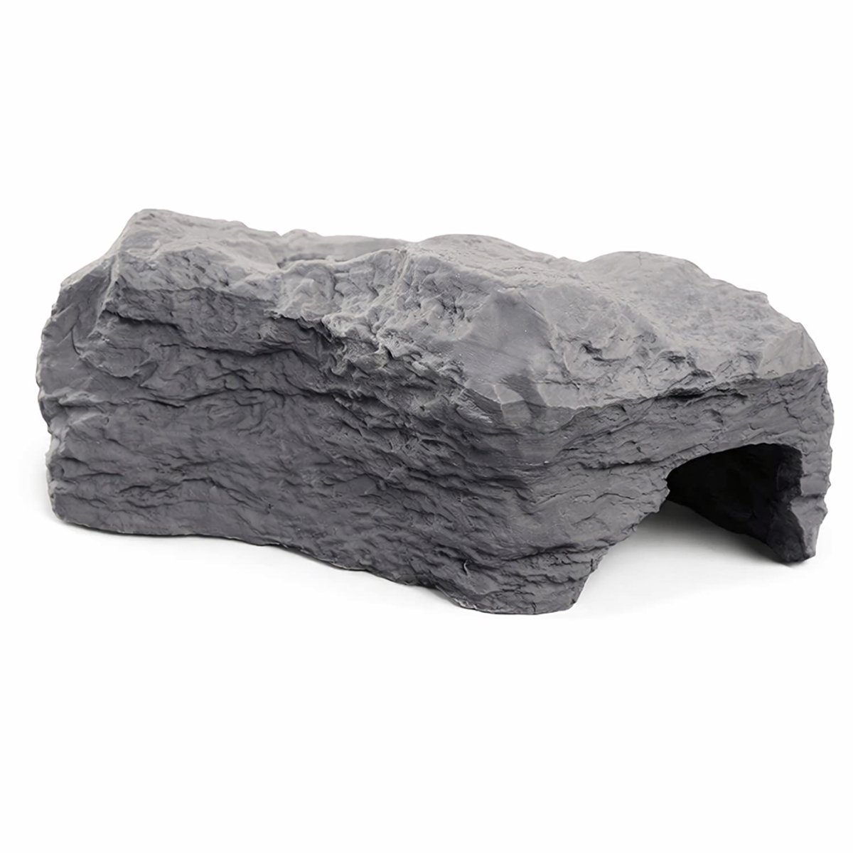 Reptielen Schuilgrot 10 x 6 x 3,5 cm – Terrarium Grot Klein – Schuilplaats voor Slangen, Baardagamen, Gekko’s – Natuurlijke Rots Look – Reptiel Huisje – Terrarium Decoratie & Inrichting Accessoire