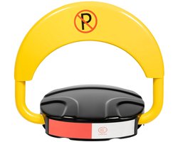 TamTrade Parkeerbarrière - Parkeerslot - 180° Roterende tuimelhendel - Ingebouwd alarmsysteem - Weerbestendig - Energiezuinig