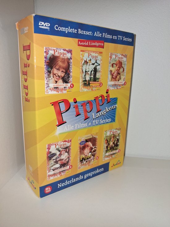 Pippi Langkous Alle Films + TV Series BOX