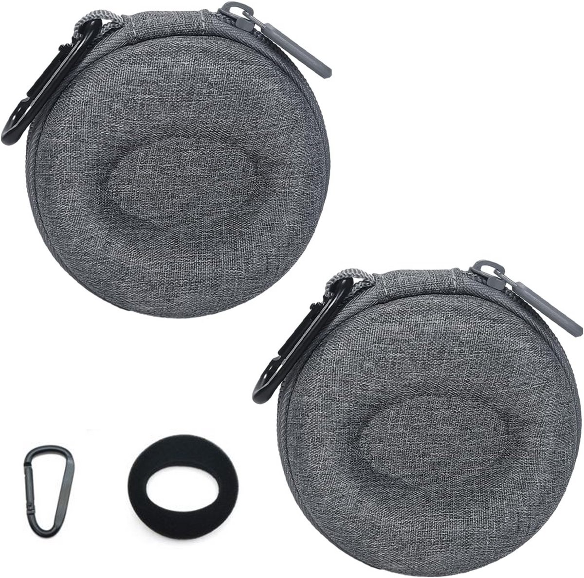 Horloge Etui - 2 stuks - Horlogedoos - Horloge Travel Case - draagbare waterdichte - Geschikt voor o.a Apple Watch, Samsung, Armani, Casio -10x10x5cm