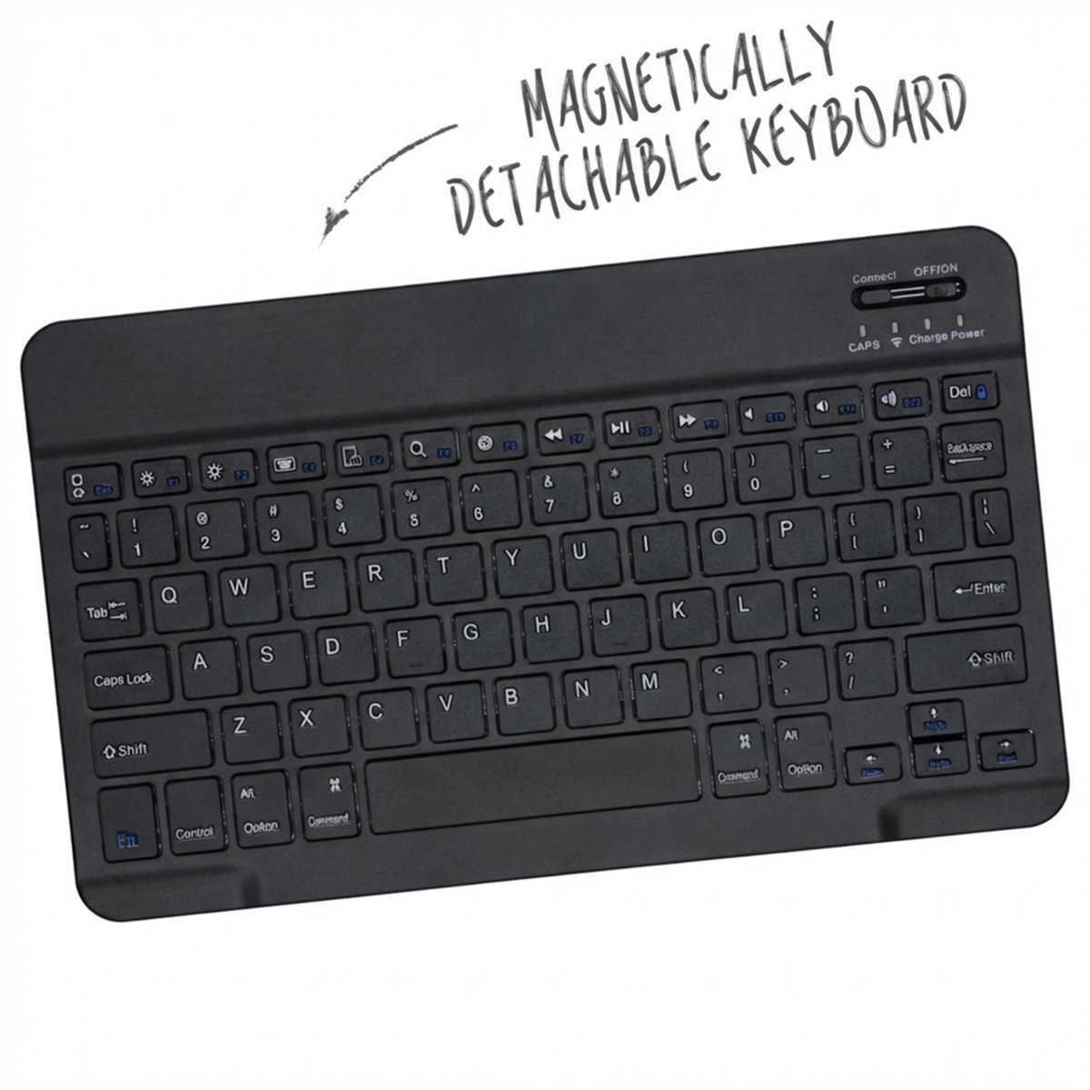 Accezz Tablet Toetsenbord Hoes - Geschikt voor Apple iPad 11 2025 A16 / iPad 10e generatie (2022) 10.9 inch - QWERTY Bluetooth Keyboard Bookcase — cadeau in Telefoon & Tablet - foto 8