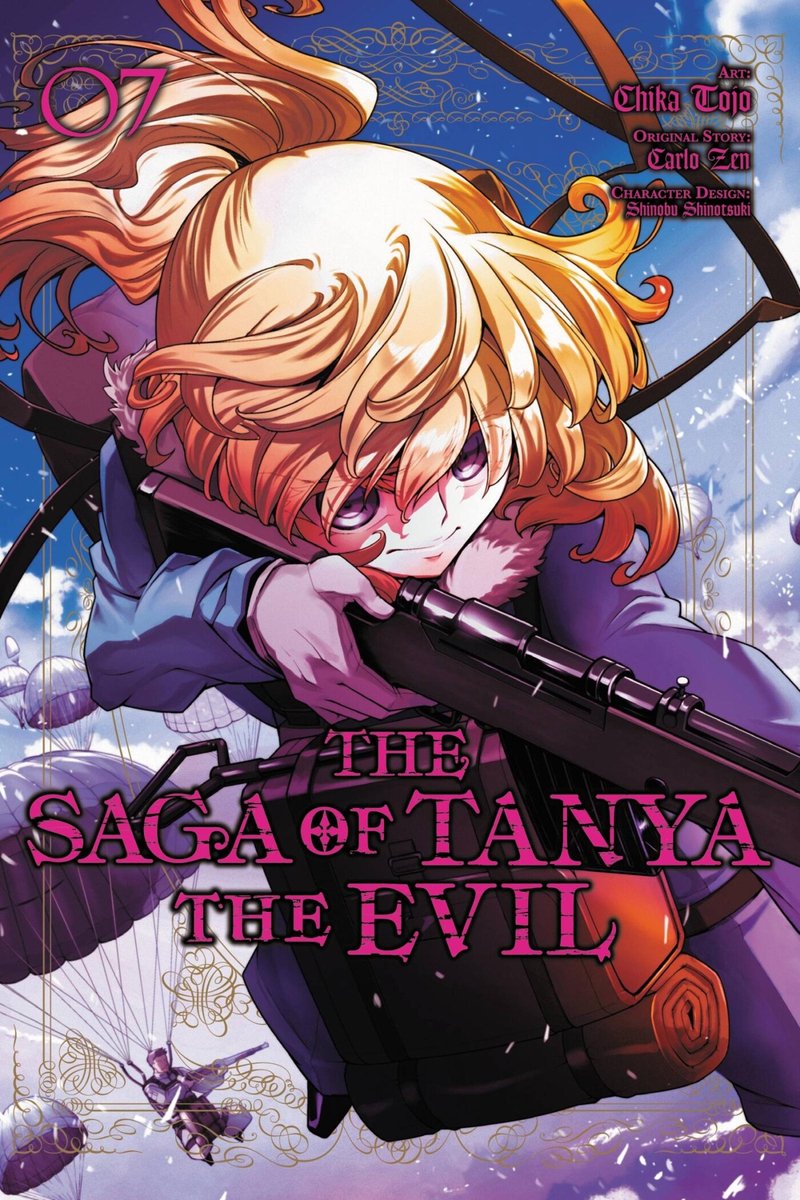 Omslag van The Saga of Tanya the Evil, Vol. 7 (manga)