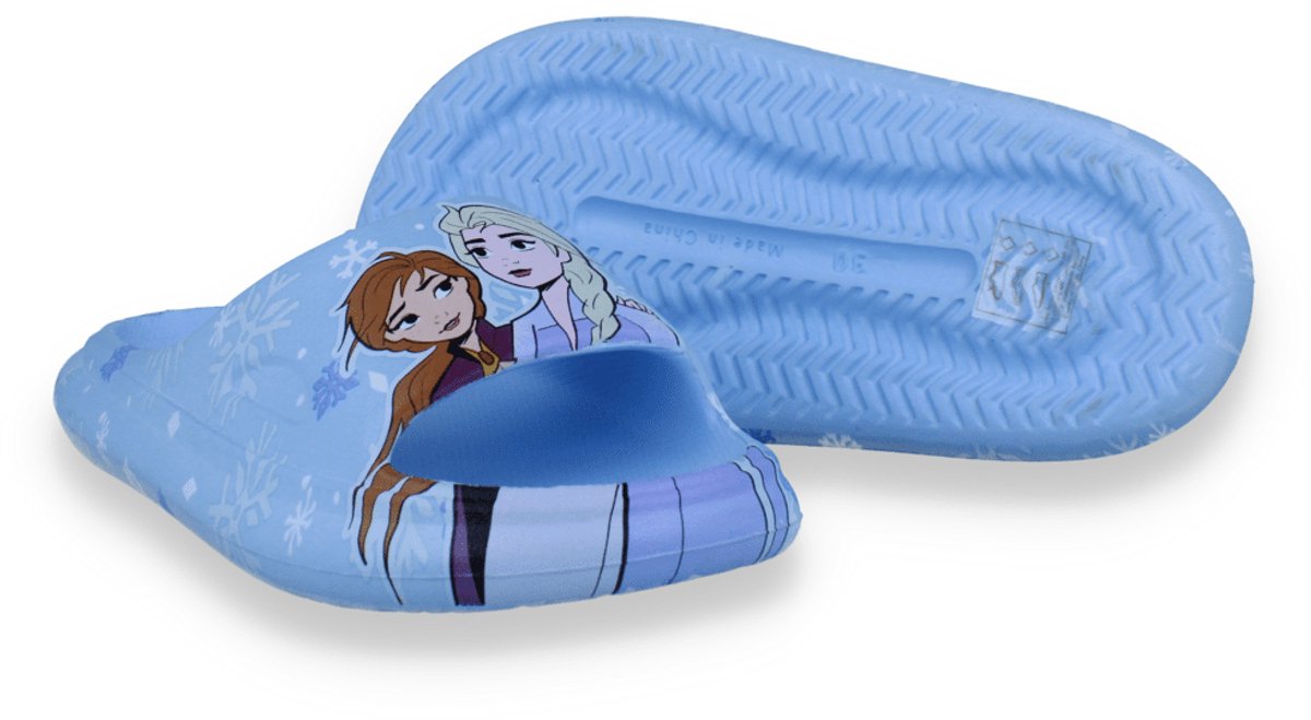 Frozen Meisjes Badslipper | Blauw | Maat: 30