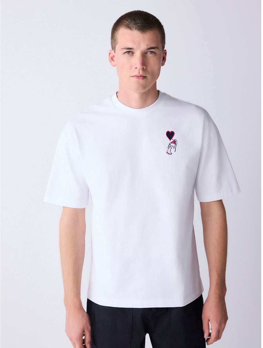 Next - Heren - Seminal T-shirt - Wit