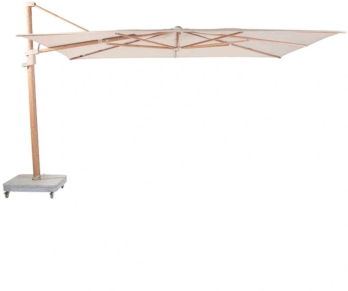 4 Seasons Outdoor Finca zweefparasol 400 x 300 cm