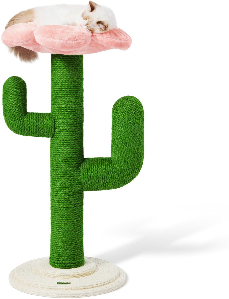 VETRESKA Blooming Cactus Krabpaal - XXL Design met Bloem -105cm