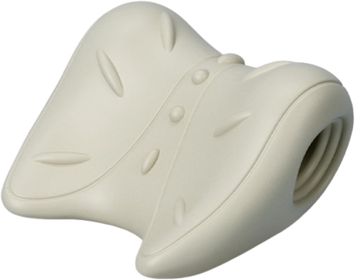 Nek en schouder ontspanner - Wervelkolom kussen - Houding verbeteren - Ergonomisch design - 18 x 17 x 11.5 cm