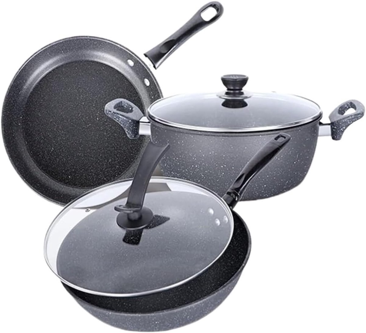 Pannen Set - Kookgerei Set - Dagelijks Koken - PFOA-vrij - 3 Delig