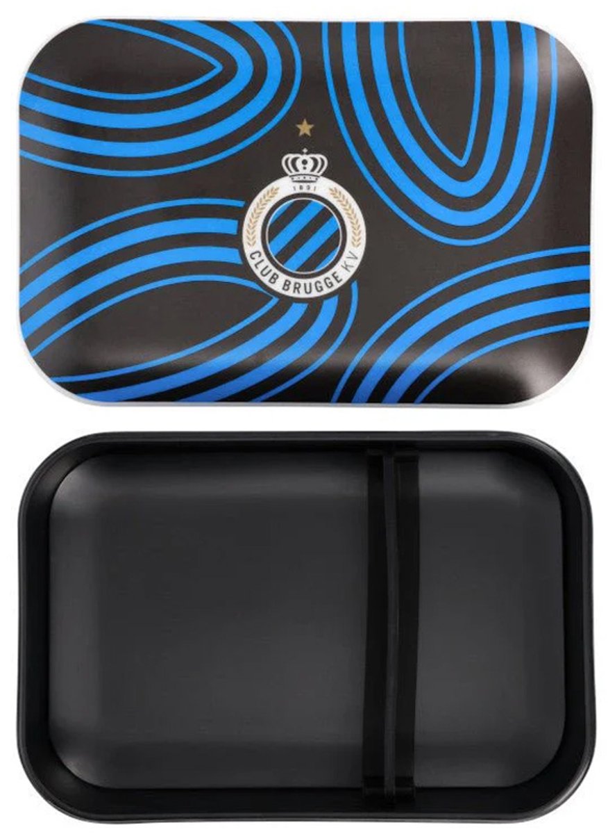 Club Brugge lunchbox Swirl zwart