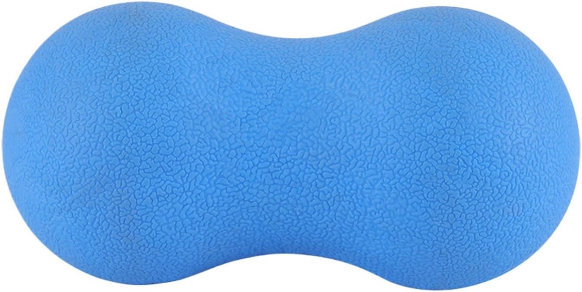 Drukpuntbal Massagebal - Triggerpoint Bal - Spierontspanning Zelfhulp - Verbeterde Fascia Afgifte - 14 x 7 x 4 cm - Zwart