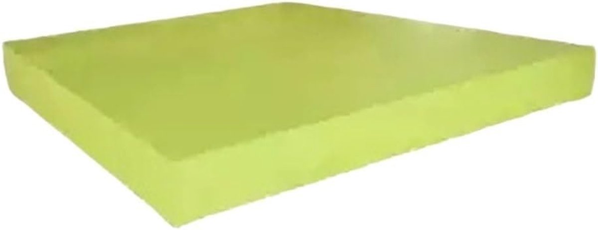 Polyurethaan Plaat - Elastisch Bord - Industriële Toepassingen - Drukbestendig Materiaal - 200x250mm - Groen Transparant