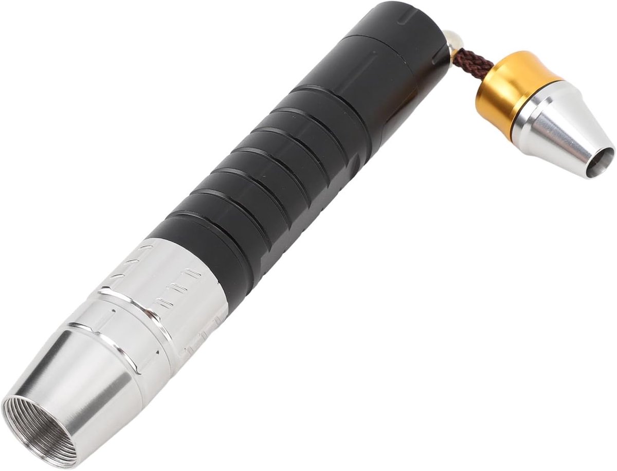 Edelsteen Identificatie Zaklamp - Sieraden Detector - Sieraden Inspectie - Drie Lichtbronnen - 14.6 cm - Zwart