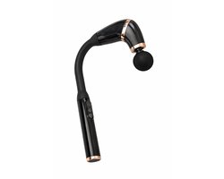 ProEase - Professionele Massage gun - massagepistool - Massage - U-vormig Massage gun met een lange greep - Bereik Rug, Nek, Schouders & Benen moeiteloos – Stil en Krachtig- verlengde handvat - 4 opzetstukken - 6 snelheidsstanden