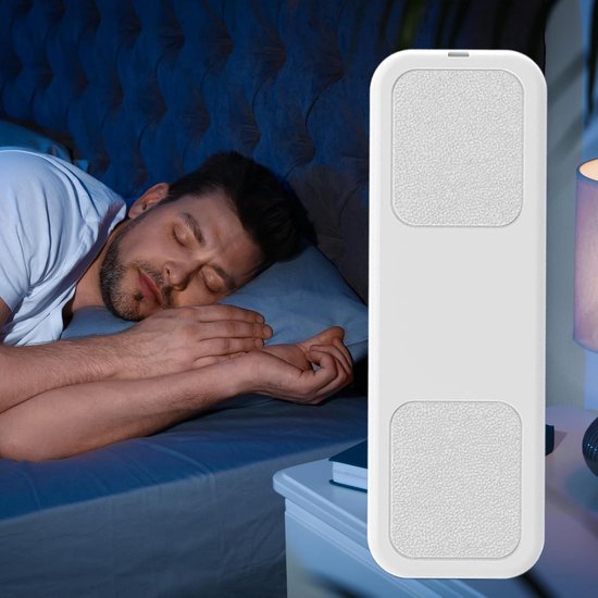 Slaapspeaker - Witte ruis machine - Privé luisteren - Botgeleiding technologie - 126 cm lang - Wit — afbeelding 5
