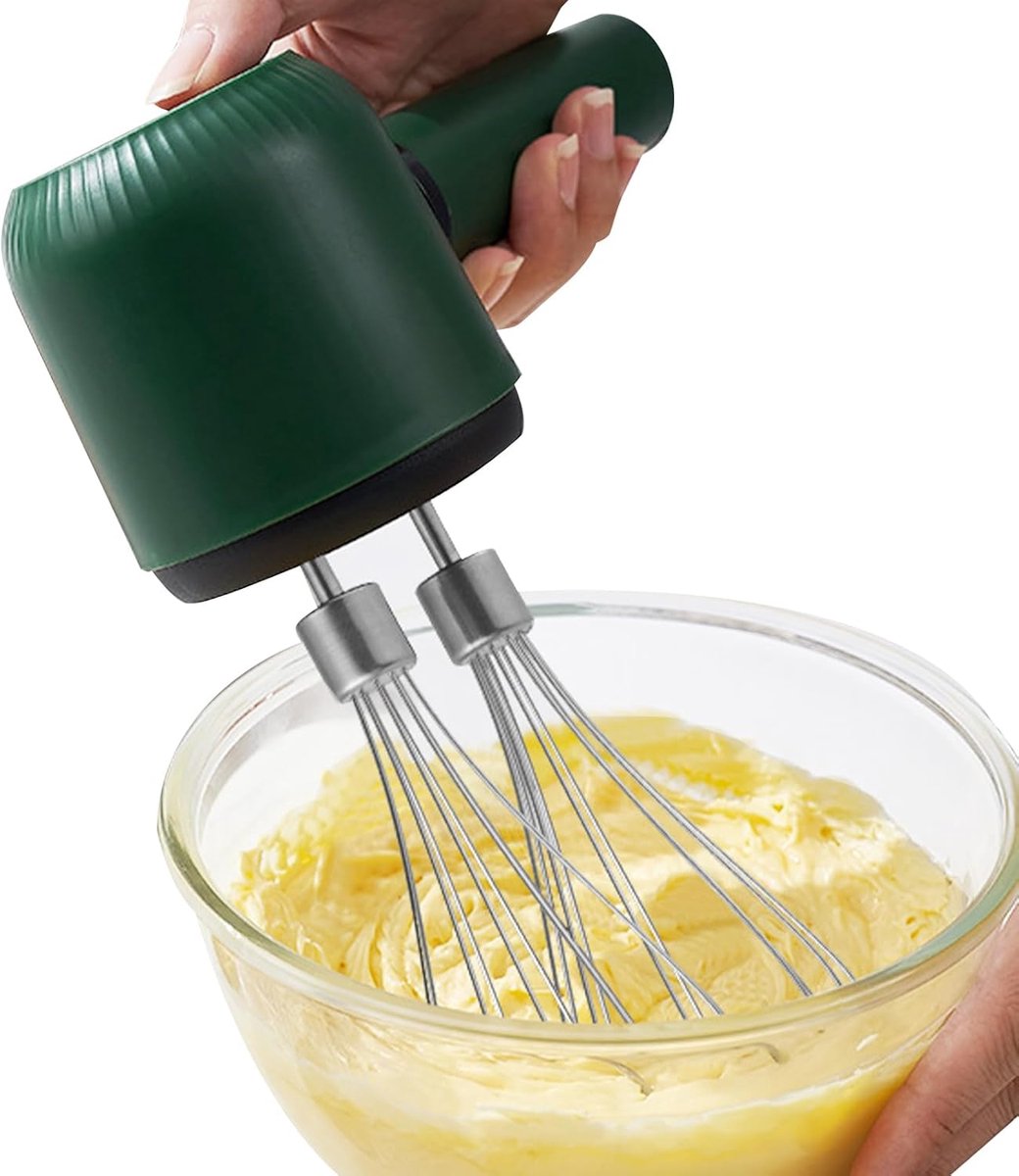 Elektrische Mixer - Keuken Garde - Bakken en Koken - Instelbare Snelheid - 9.5 cm - Zwart