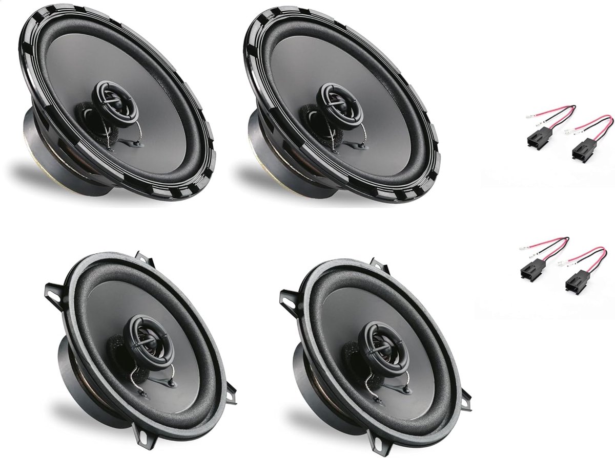 Luidsprekerset Auto - Autoluidsprekers - Muziek Luisteren - Specifiek Model - 165mm - Zwart