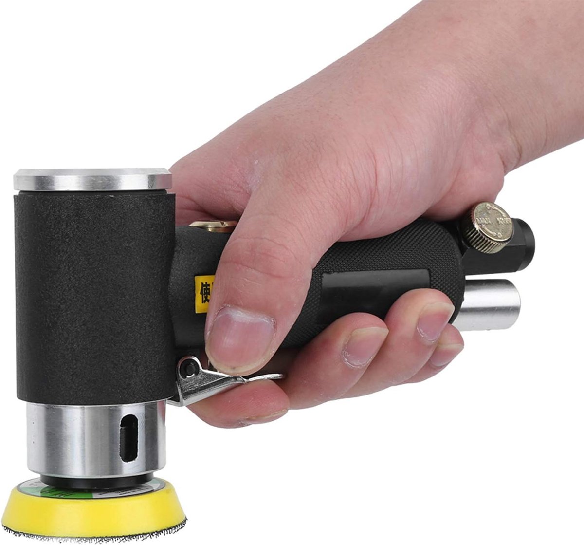 Pneumatische Polijstmachine - Schuurmachine Elleboog - Fijne Afwerking - Compact Ontwerp - 3 Inch