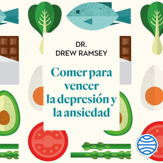 Comer para vencer la depresión y la ansiedad - cover