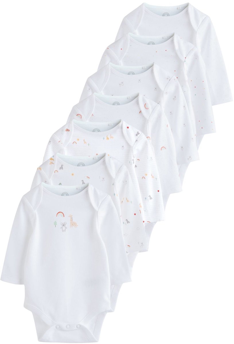 Next Baby Bodysuits met Lange mouwen van 100% katoen