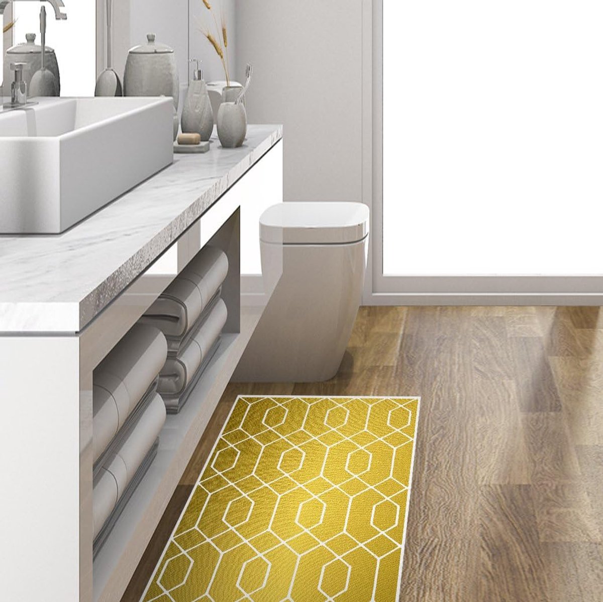 Vinyl Vloerkleed - Vloerbedekking Tapijt - Woonkamer Decoratie - Waterbestendig Anti-slip