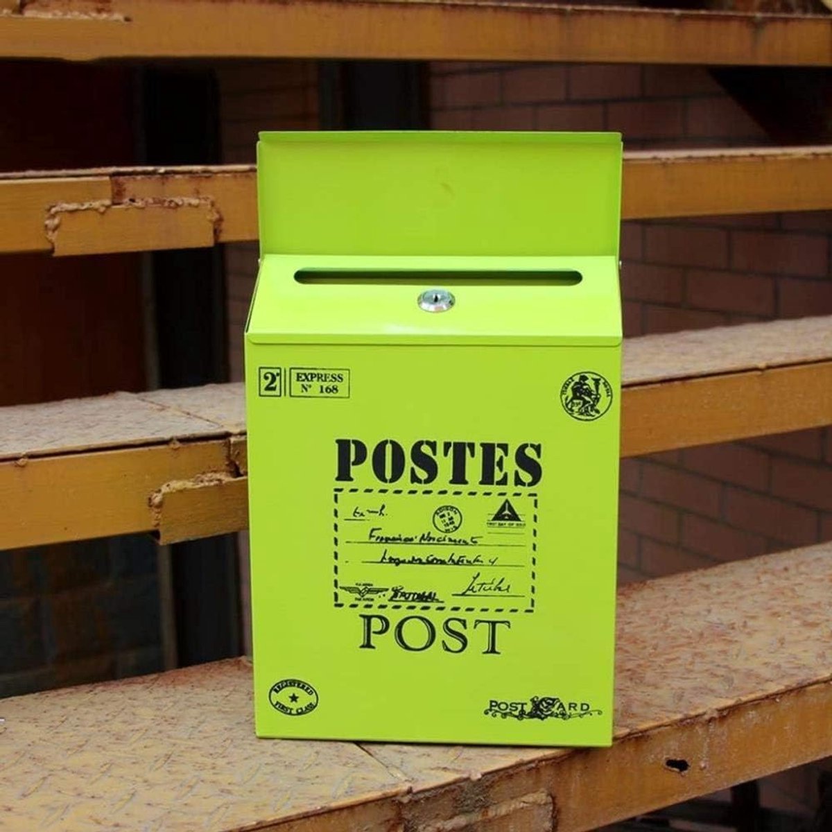 Brievenbus - Buitenpost - Veilig Post Ontvangen - Regenbestendig Ontwerp - 22x7x30 cm