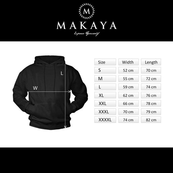 Herren Hoodie - Sportshirt Met Capuchon - Casual Gebruik - Premium Kwaliteit Katoen - Klassieke Pasvorm - Zwart — afbeelding 4