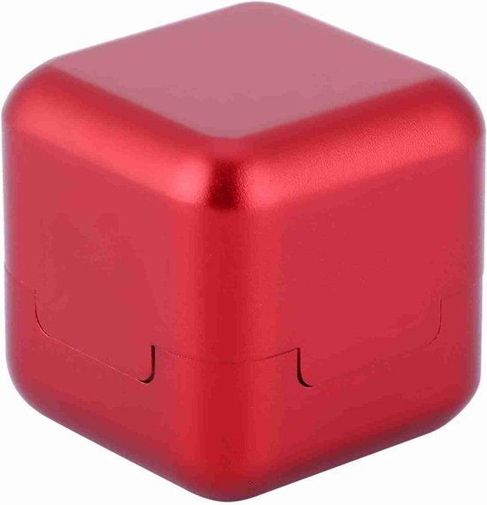 Krijthouder Biljartkeu - Krijtdrager Accessoire - Cue Tip Smeren - Magnetische Bevestiging - 3 x 3 x 3 cm - Rood — afbeelding 3