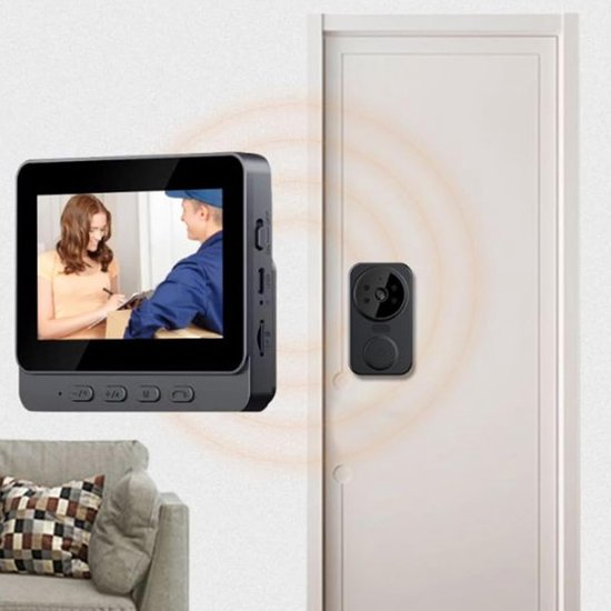 Video Intercom Systeem - Deurbel Camera - Veilige Toegang - HD Nachtzicht - 1080P Resolutie — afbeelding 2