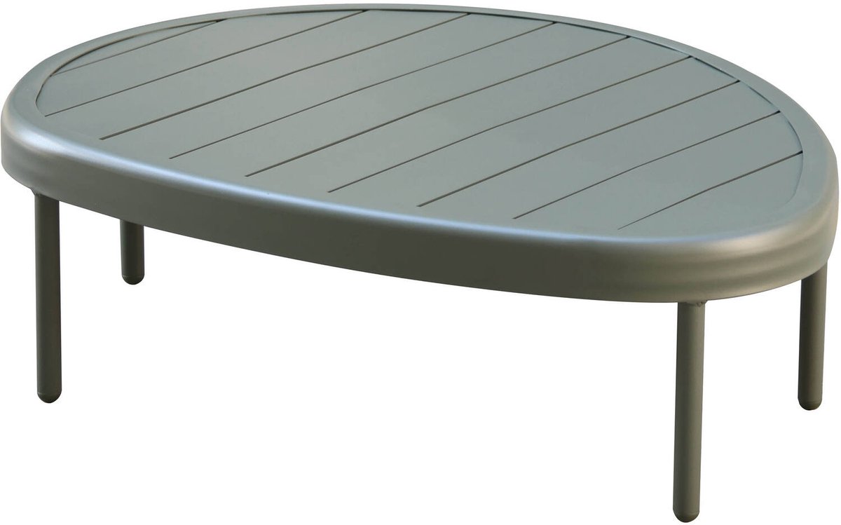 Goossens Salontafel Voor Buiten Pien - Aluminium - Groen