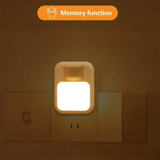 Nachtlamp Stekker - Bewegingssensor Lamp - Oriëntatie Verlichting - Aanpasbare Helderheid - 75 x 28 cm - Wit — afbeelding 4
