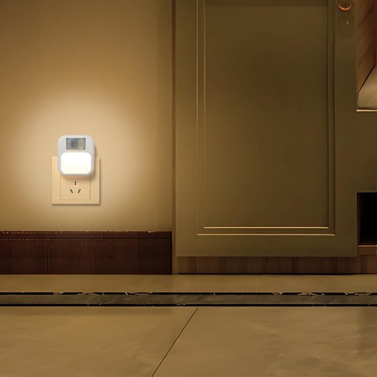 Nachtlamp Stekker - Helder Nachtlicht - Kinderkamer Hal - Schemering Tot Dageraad Sensor - 75 x 28 x 75 cm — afbeelding 3