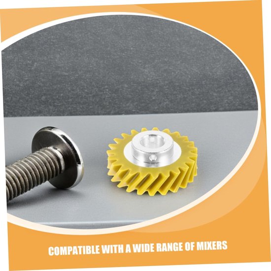 Mixer Accessoires - Keuken Mixer Onderdelen - Deeg Mengen - Eenvoudige Installatie - Compact Ontwerp - Geel — afbeelding 4