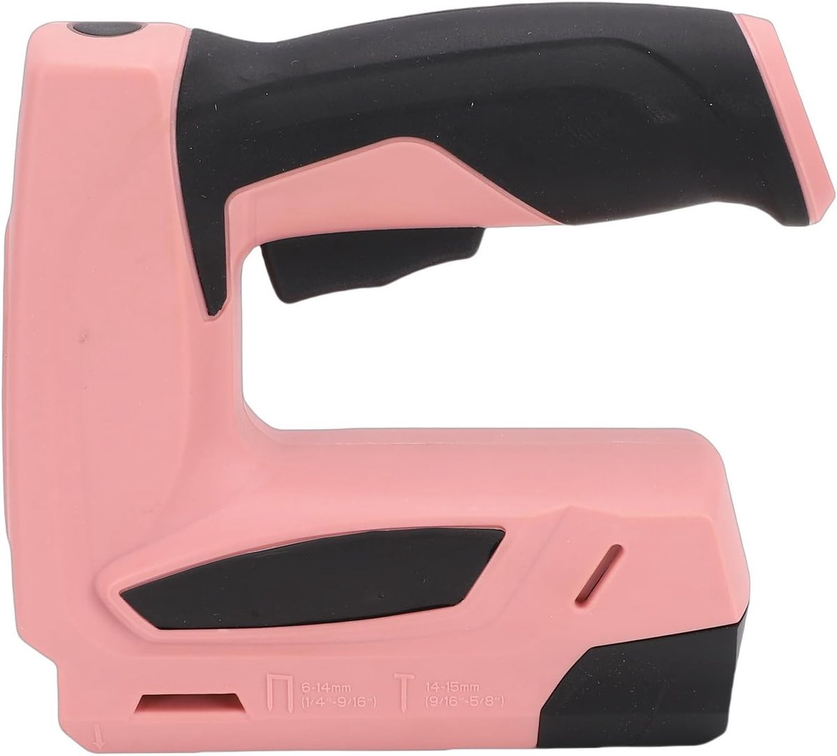 Elektrische Schiethamer - Accu Hamer - Houtbewerking Meubel - 1000 Spijkers Per Lading - 14-15 mm - Roze