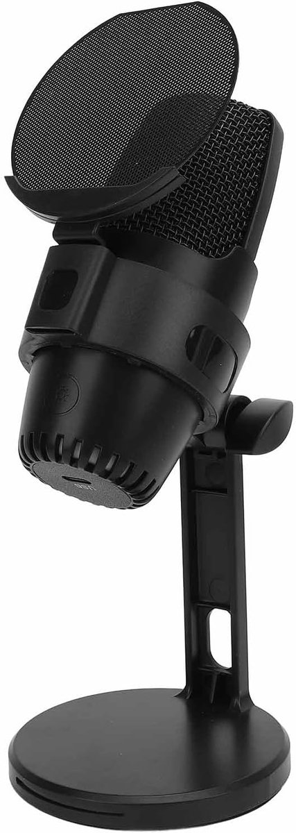 Pc Microfoon - Condensator Microfoon - Gaming Streaming Podcast - Dynamische Sfeerverlichting - Metaal Zwanenhals