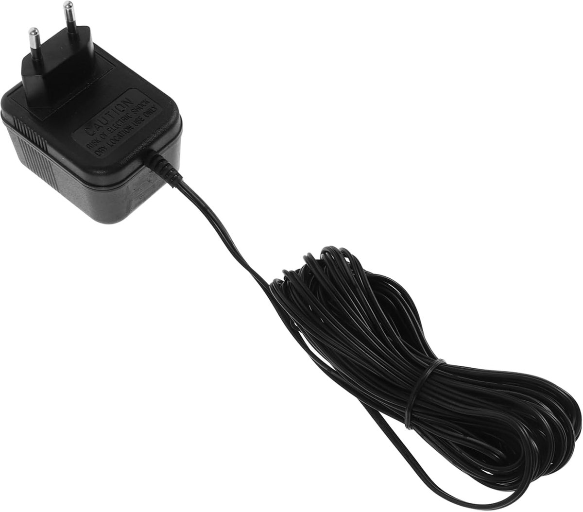 Deurbel Voeding - Stroomadapter - Veilige Stroomtoevoer - Internationale Veiligheidsnormen - 7.5 x 6 x 4.5 cm - Zwart