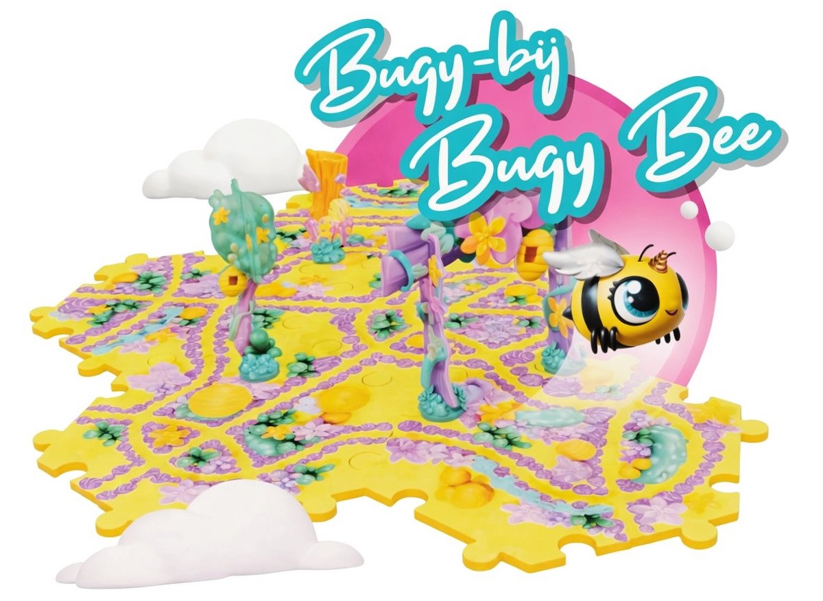 Eolo Jiggly Pets Gele Bij - Interactief speelgoed voor kinderen vanaf 4 jaar
