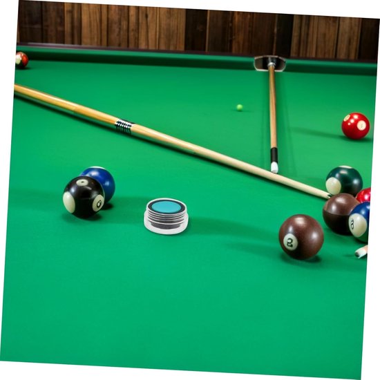 Biljartkrijt Rond - Keu Krijt - Nauwkeurige Grip - Antislip Formule - 3.5cm - Groen — afbeelding 3